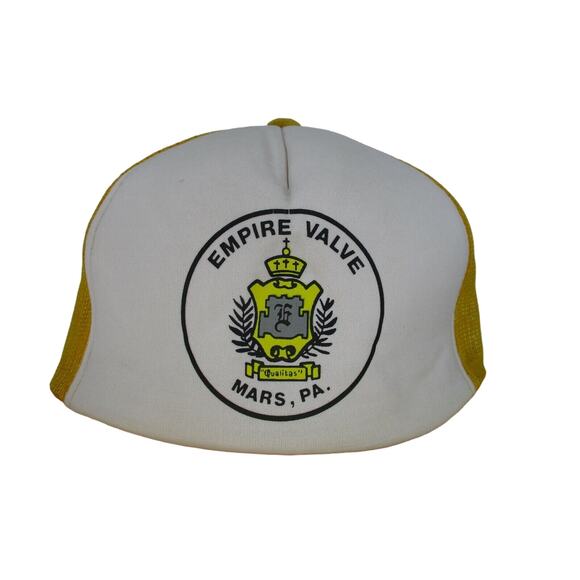 Vintage Empire Valve Mars, PA. Snapback Mesh Back Hat by Yupoong - Picture 8 of 9